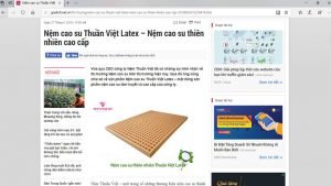 Nệm cao su Thuần Việt Latex