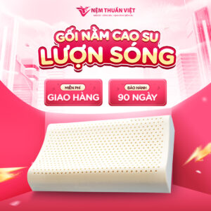 Gối Nằm Cao Su Thuần Việt