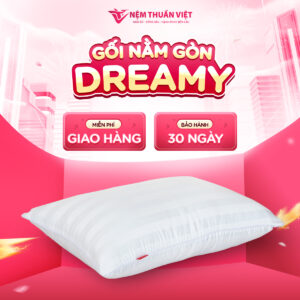 Gối Nằm Gòn Dreamy Thuần Việt