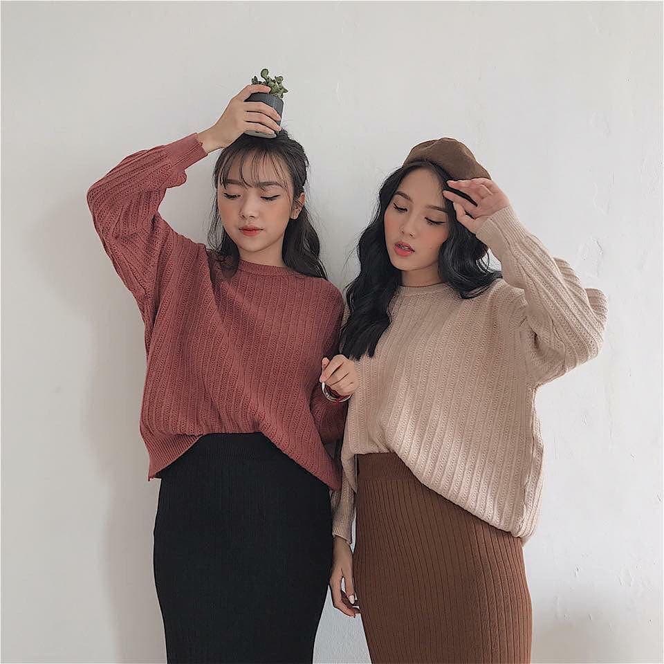 30+ Chân váy dài Hàn Quốc cực HOT & cách mix đồ đẹp THẦN SẦU