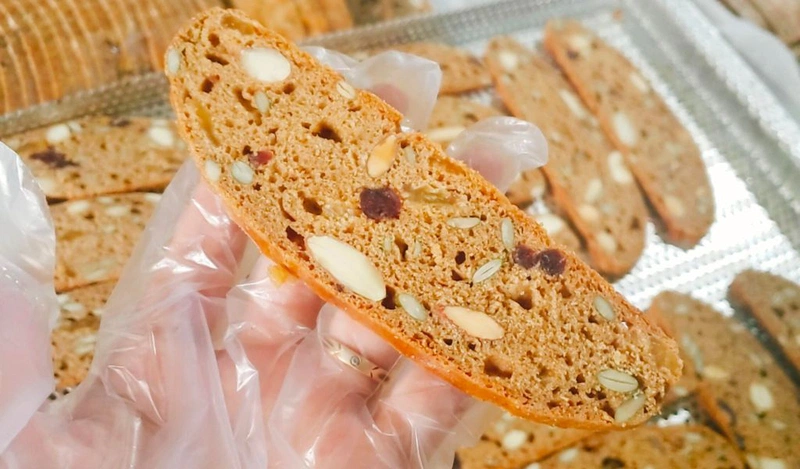 Cách làm bánh biscotti