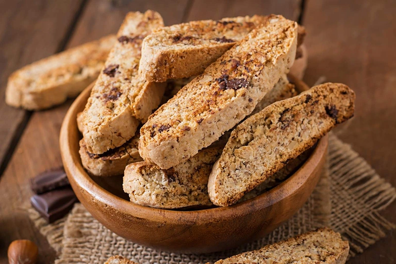 Cách làm bánh biscotti vị vani