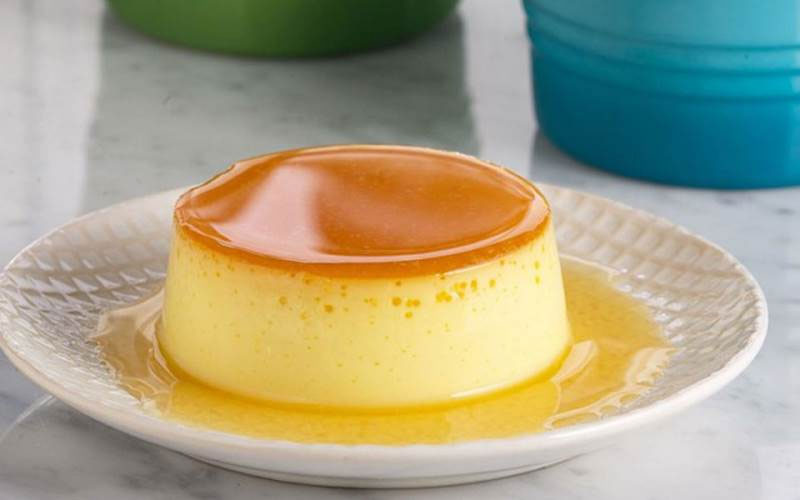 Cách làm bánh flan dừa