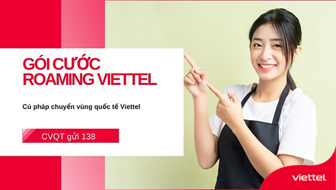 Gói Cước Data Roaming của Viettel