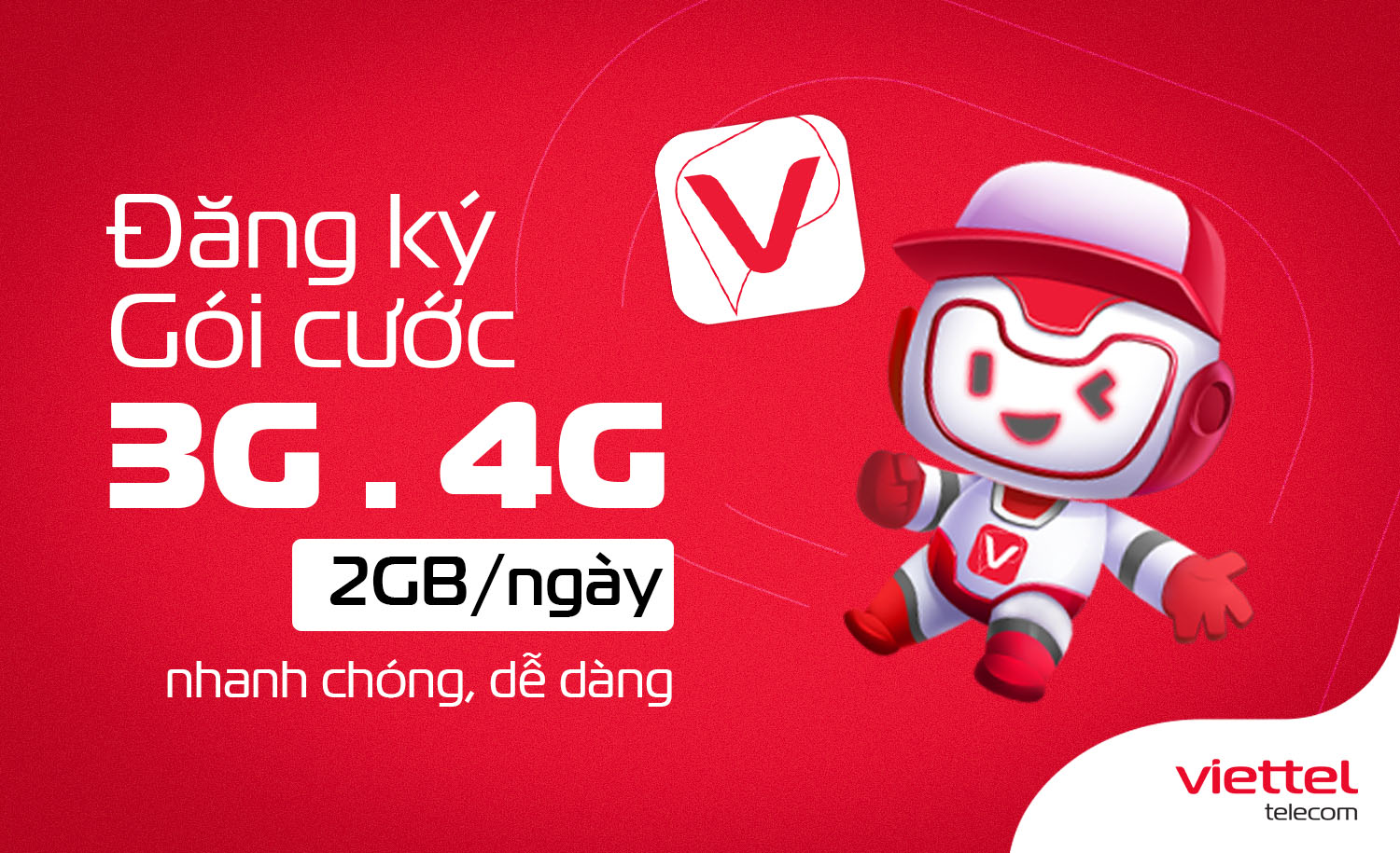 Gói cước data 3G - 4G Viettel