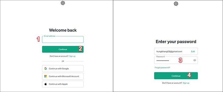 Hướng dẫn đăng nhập và sử dụng tài khoản Chat GPT