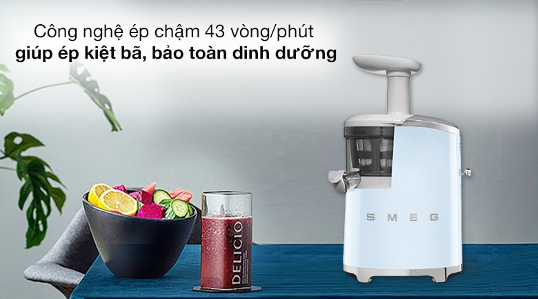 Máy ép chậm Smeg SJF01PBEU