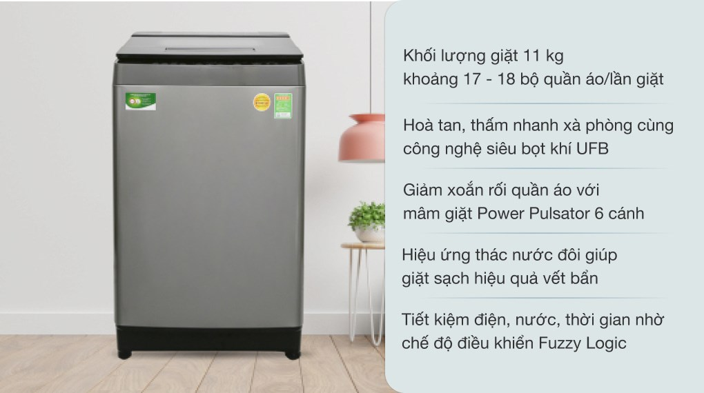 Máy giặt Toshiba 11.0 Kg AW-DUH1200GV