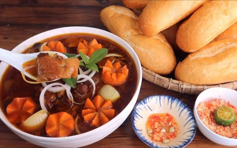 Nguyên liệu để nấu bò kho