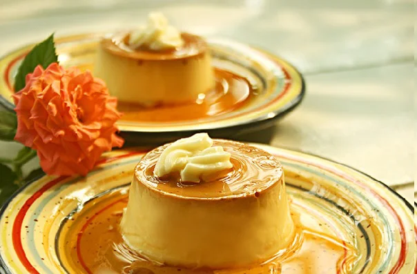 bánh flan cà phê