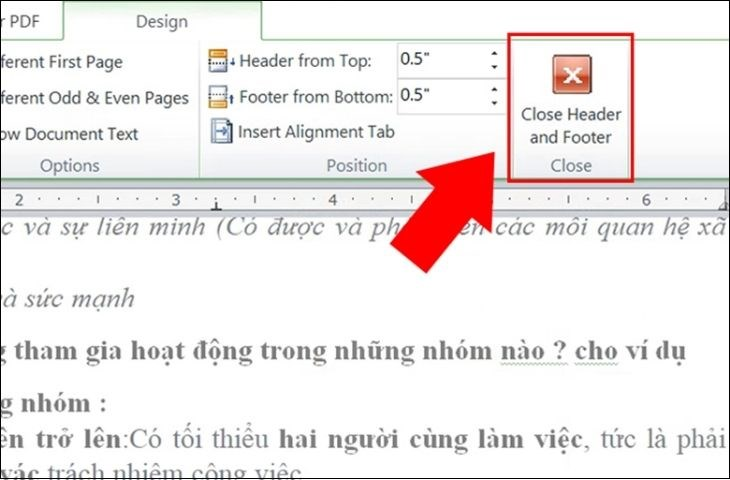 cách đánh số trang trong Word bỏ qua trang đầu tiên