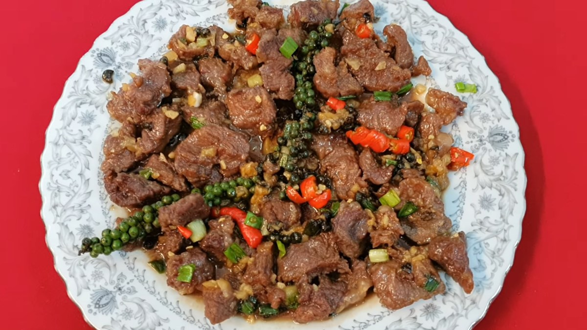 cách nấu bò kho tiêu