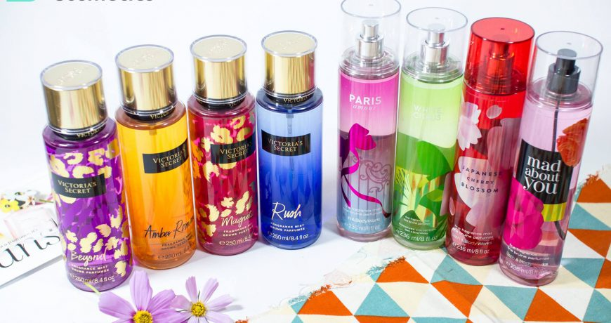 Công dụng body mist và nước hoa