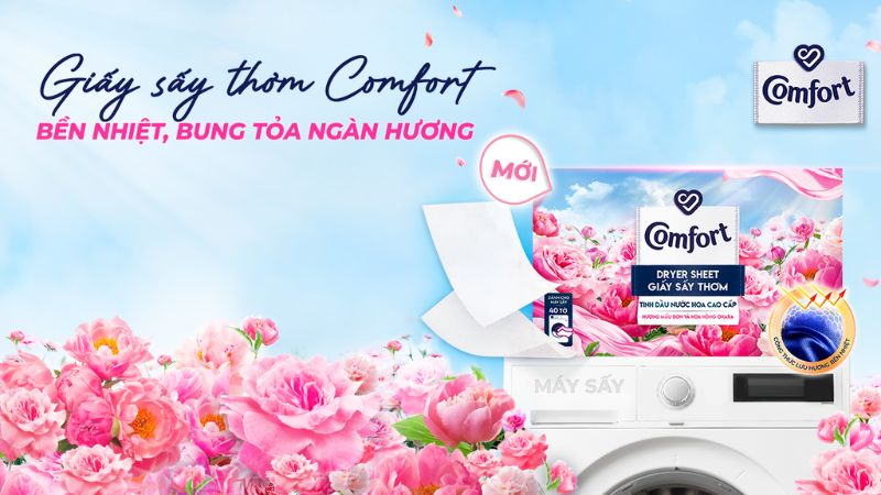 Giấy thơm quần áo Comfort