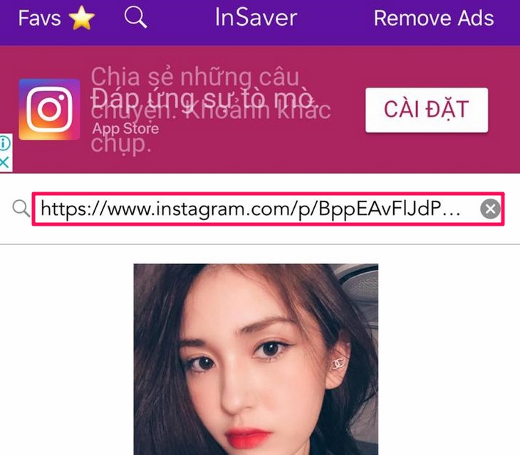 Lưu Ảnh Instagram Vào iPhone Sử Dụng InSaver