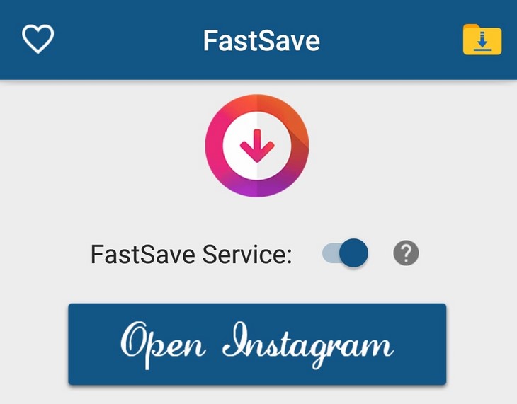 Lưu Ảnh Instagram Với Ứng Dụng FastSave