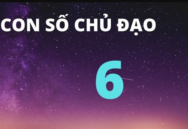 Thần số học số 6 