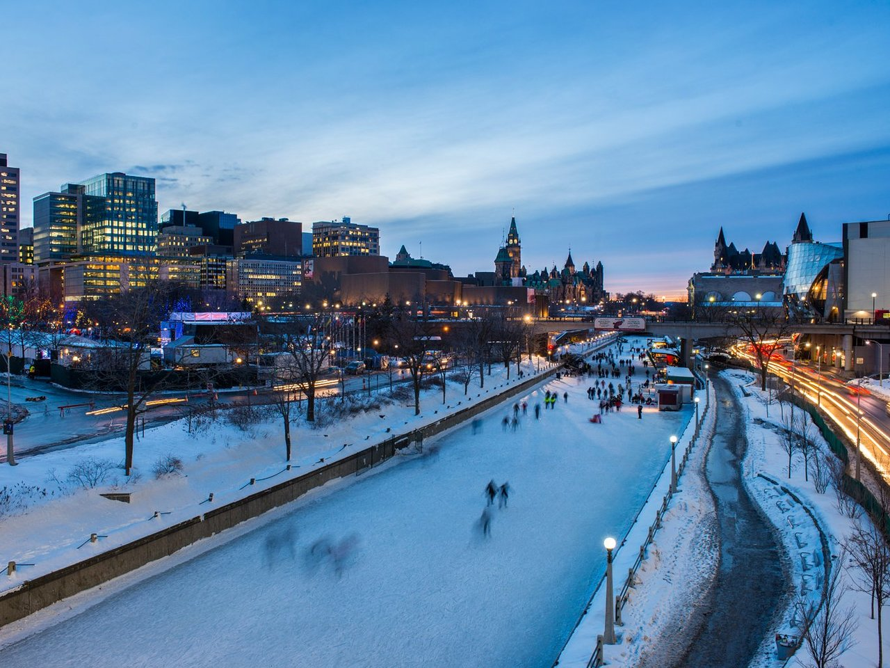 Vị trí địa lý của thủ đô Ottawa