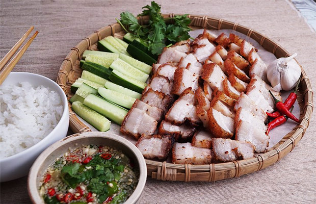 ba rọi chiên nước mắm