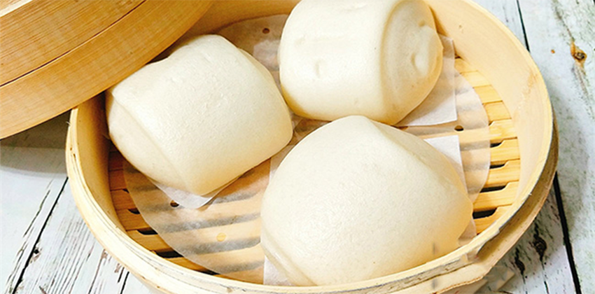  bánh bao không cần bột nở