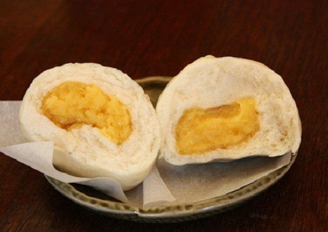 bánh bao nhân đậu xanh