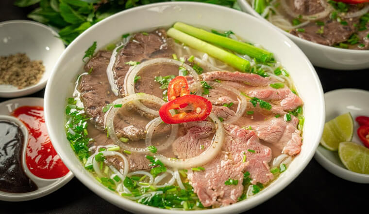 phở bò bao nhiêu calo