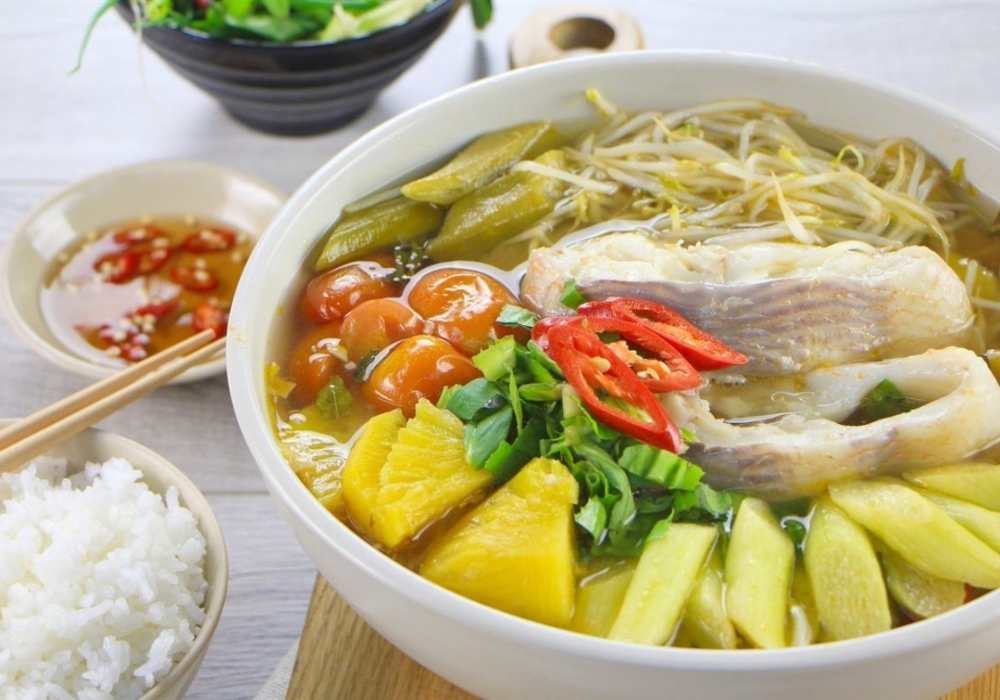 Canh chua diêu hồng