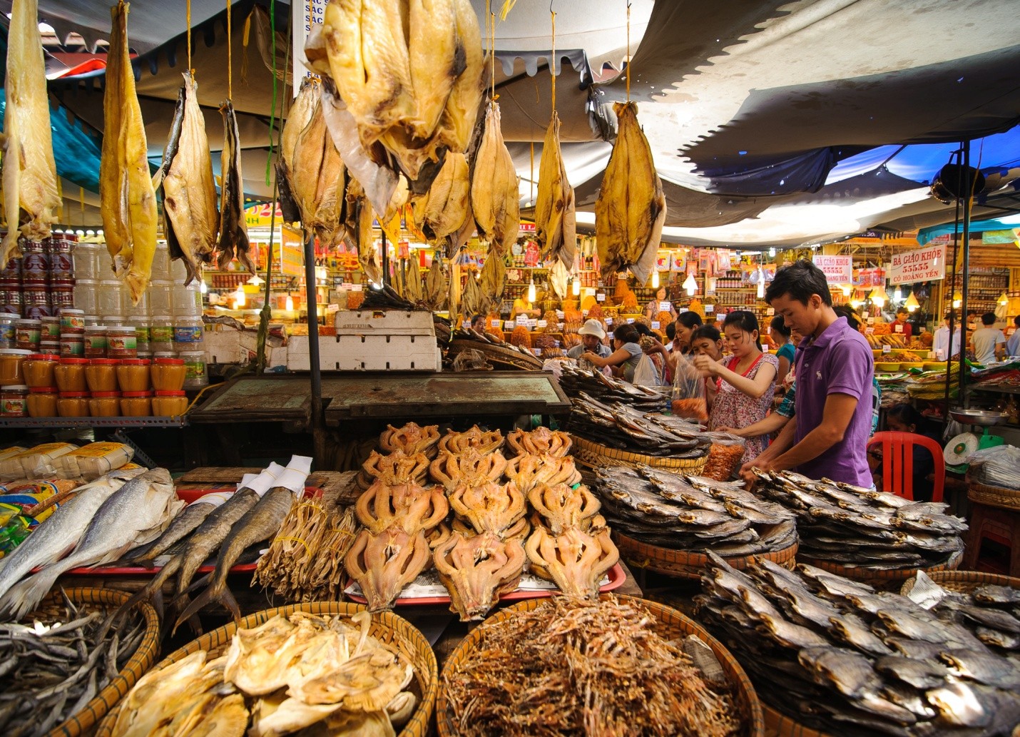 khô đặc sản châu đốc