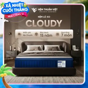 Nệm lò xo cloudy