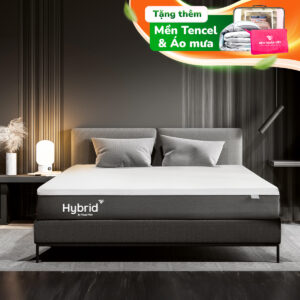 Nệm Foam Latex Thuần Việt Hybrid - Công nghệ đa tầng, nâng đỡ & êm ái gấp đôi