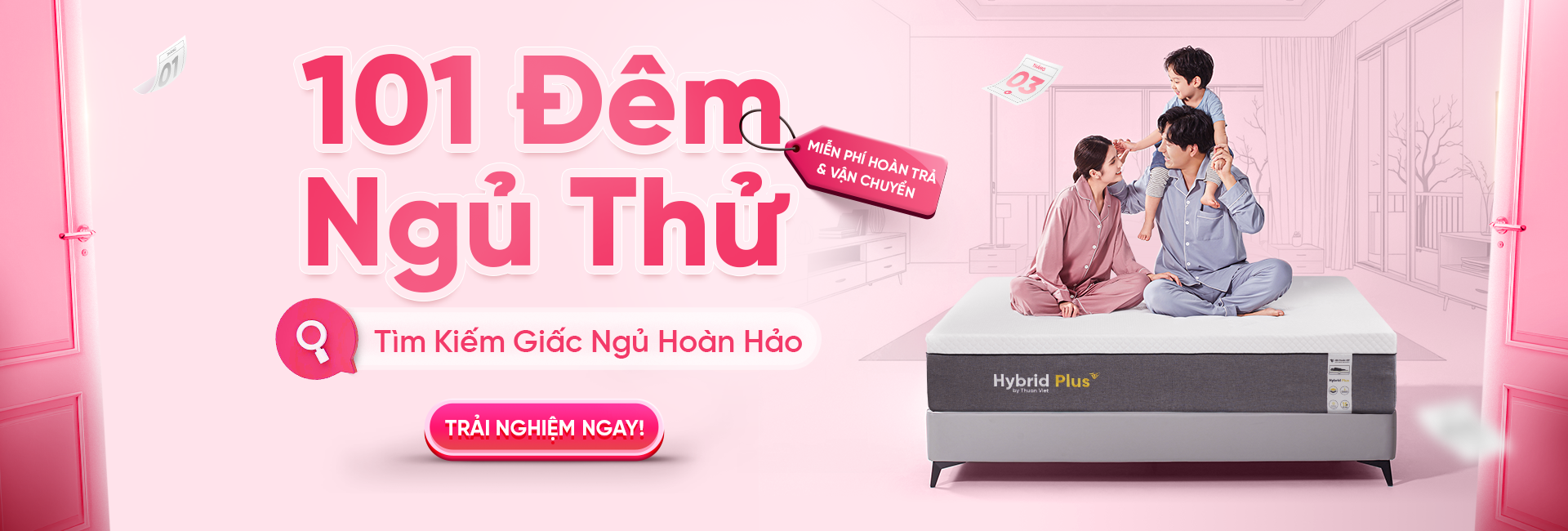 101 đêm ngủ thử