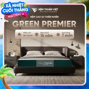 Nệm cao su Green Tea Premier