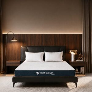 Nệm cao su Thuần Việt Titan Grey – Sạch êm, mát lạnh, nâng đỡ vượt trội