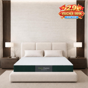 Nệm Cao Su Thiên Nhiên Thuần Việt Green Premier