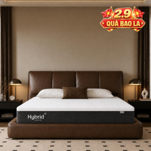 Nệm Foam Latex Thuần Việt Hybrid – Công nghệ đa tầng, nâng đỡ & êm ái gấp đôi